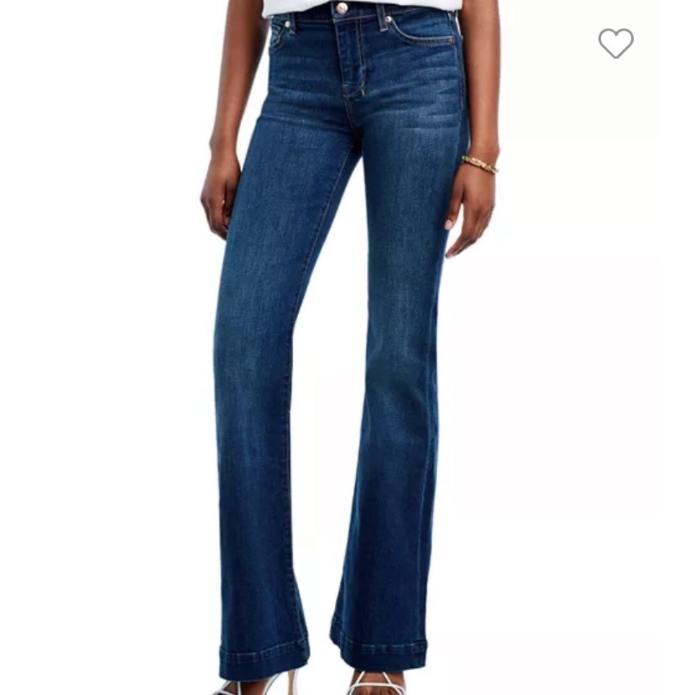7 for all mankind Dojo low rise flared jeans